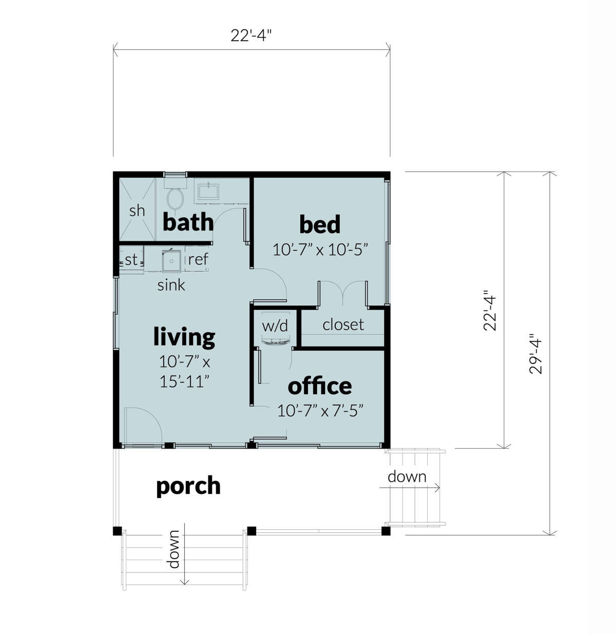 little house floor plans