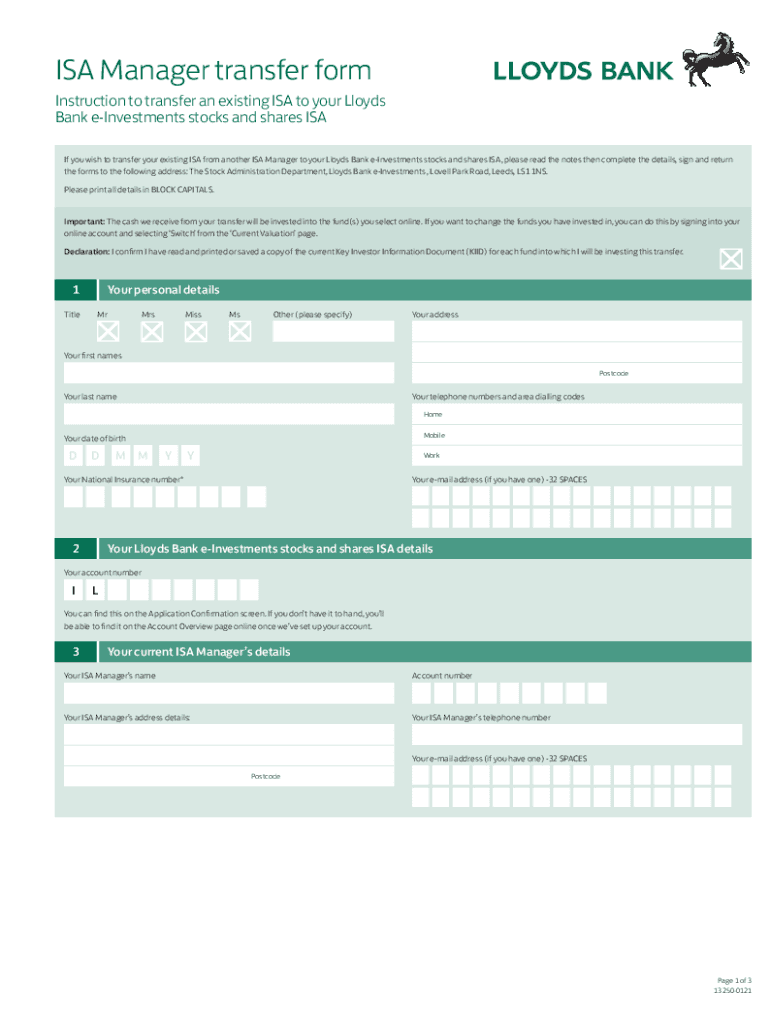 lloyds share isa