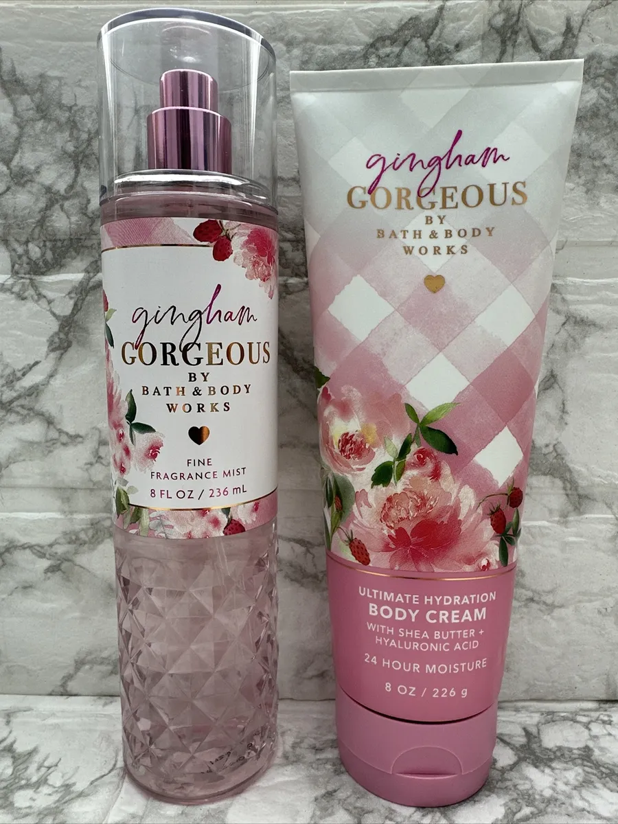 bath and body works gingham