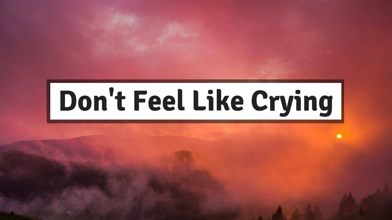 dont you feel like crying lyrics