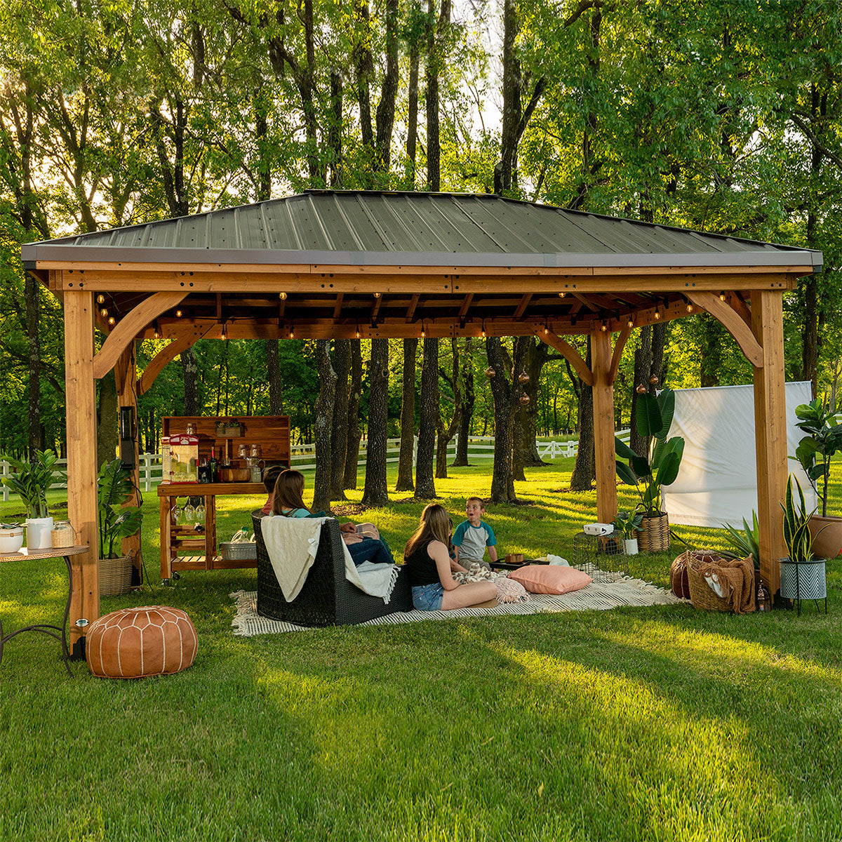 backyard discovery pergola