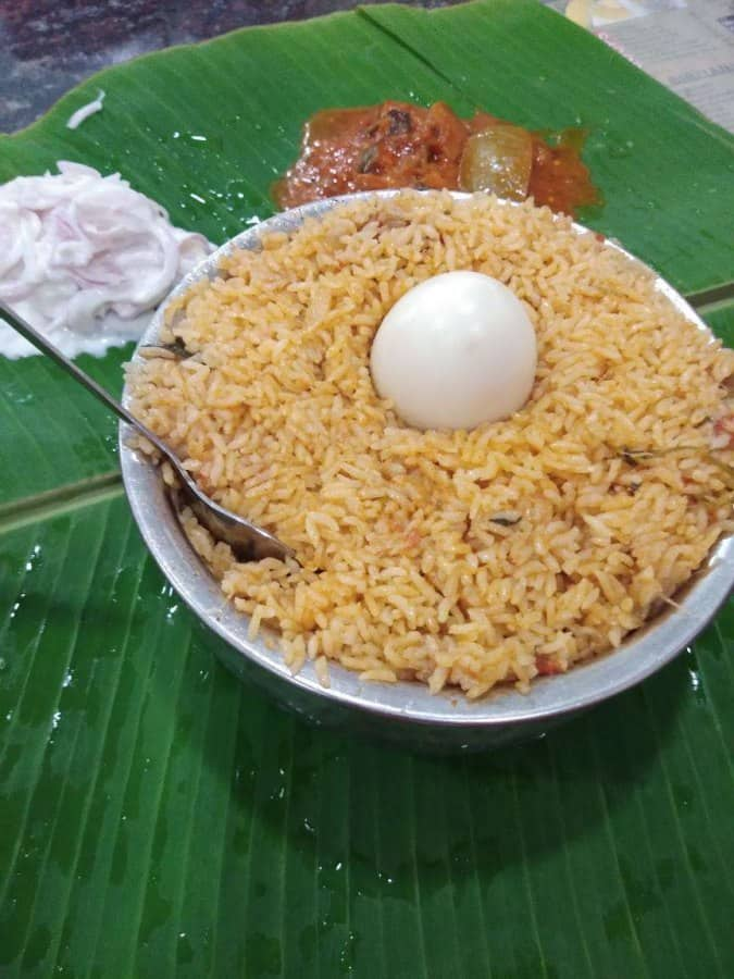 biryani in vellore