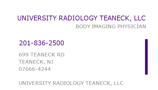 university radiology teaneck road teaneck nj