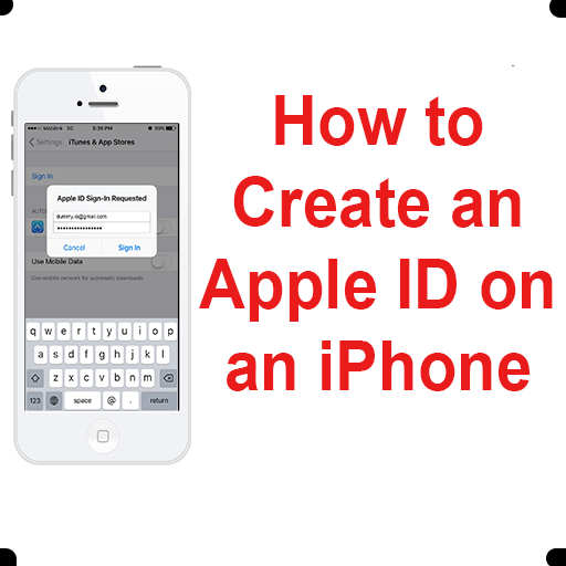 icloud id make