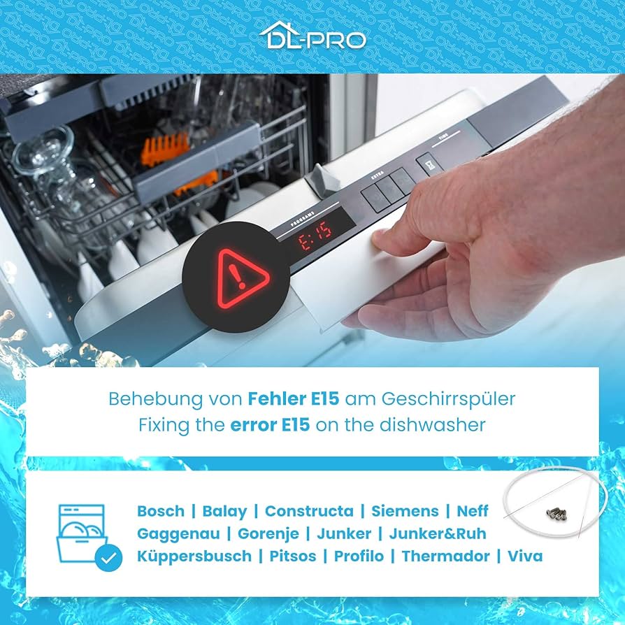 bosch error e15