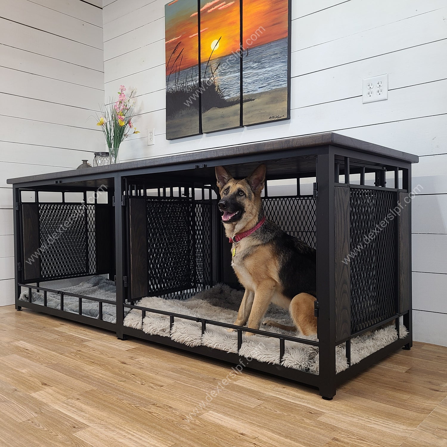 luxury dog cage