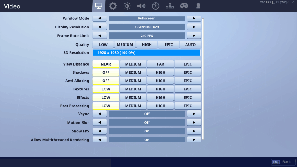 fortnite tfue config