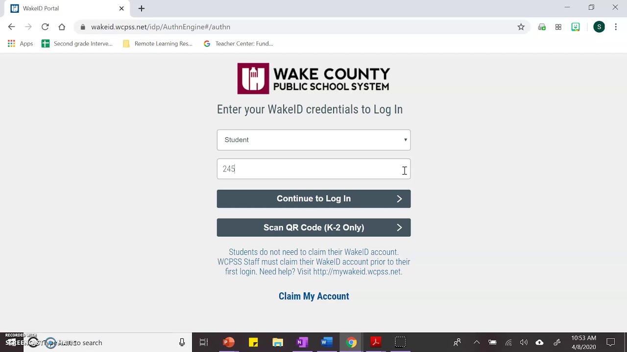 wakeid login