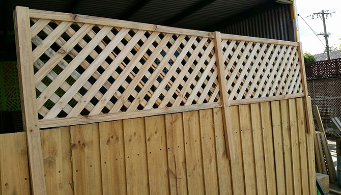 lattice extension fence