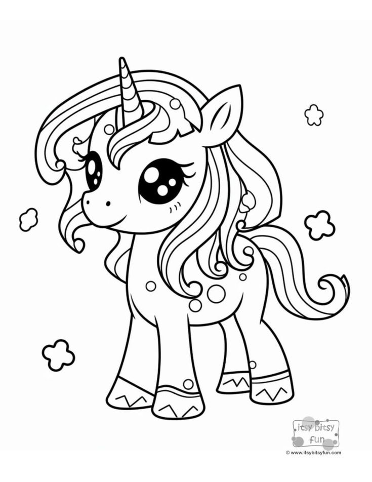 unicorn printable images