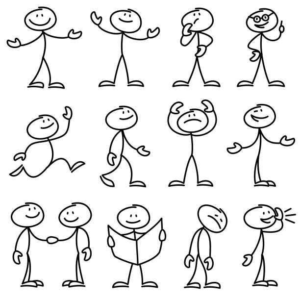 stick people drawing