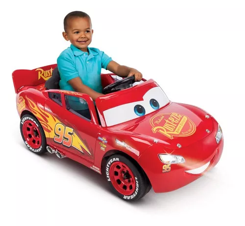 rayo mcqueen electrico montable