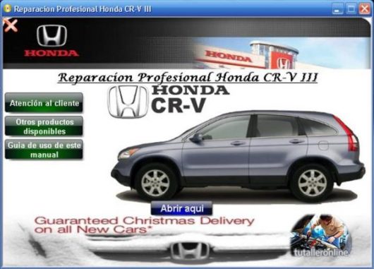 honda crv manual