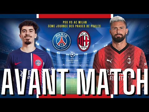 psg vs ac milan timeline