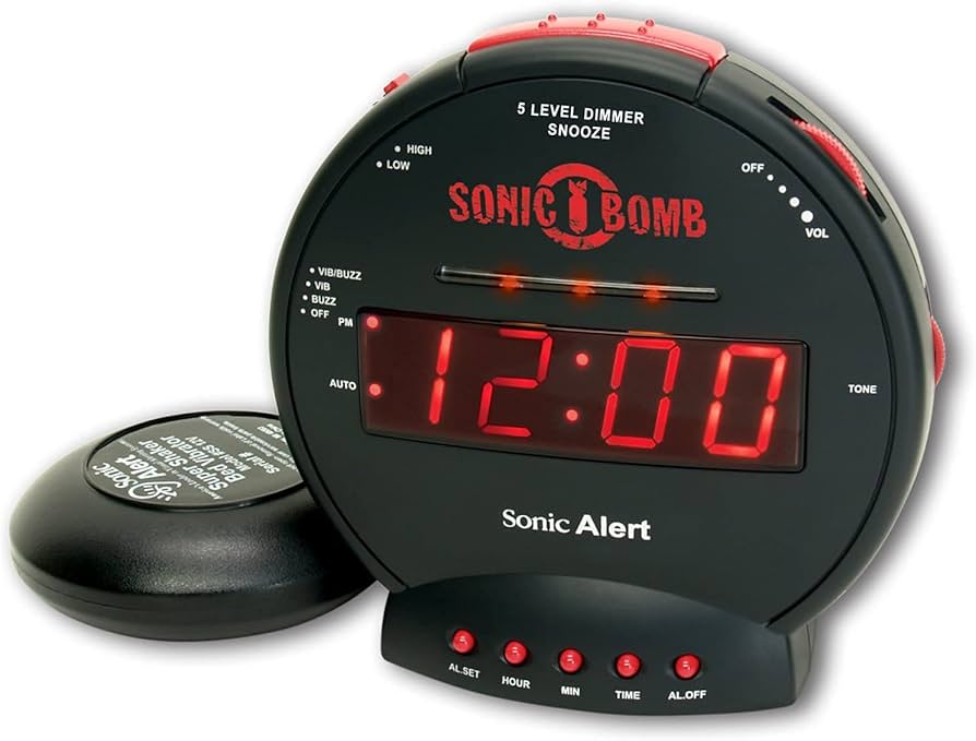 loud alarm clock