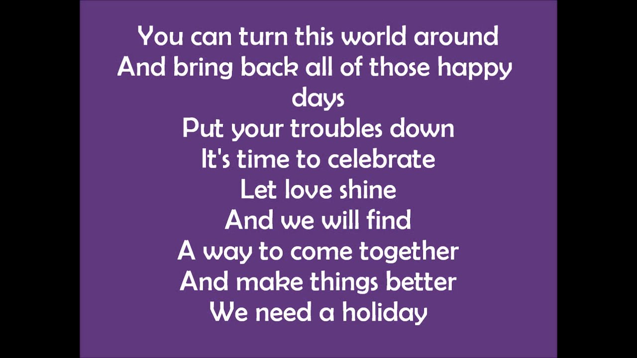 holiday song lyrics madonna