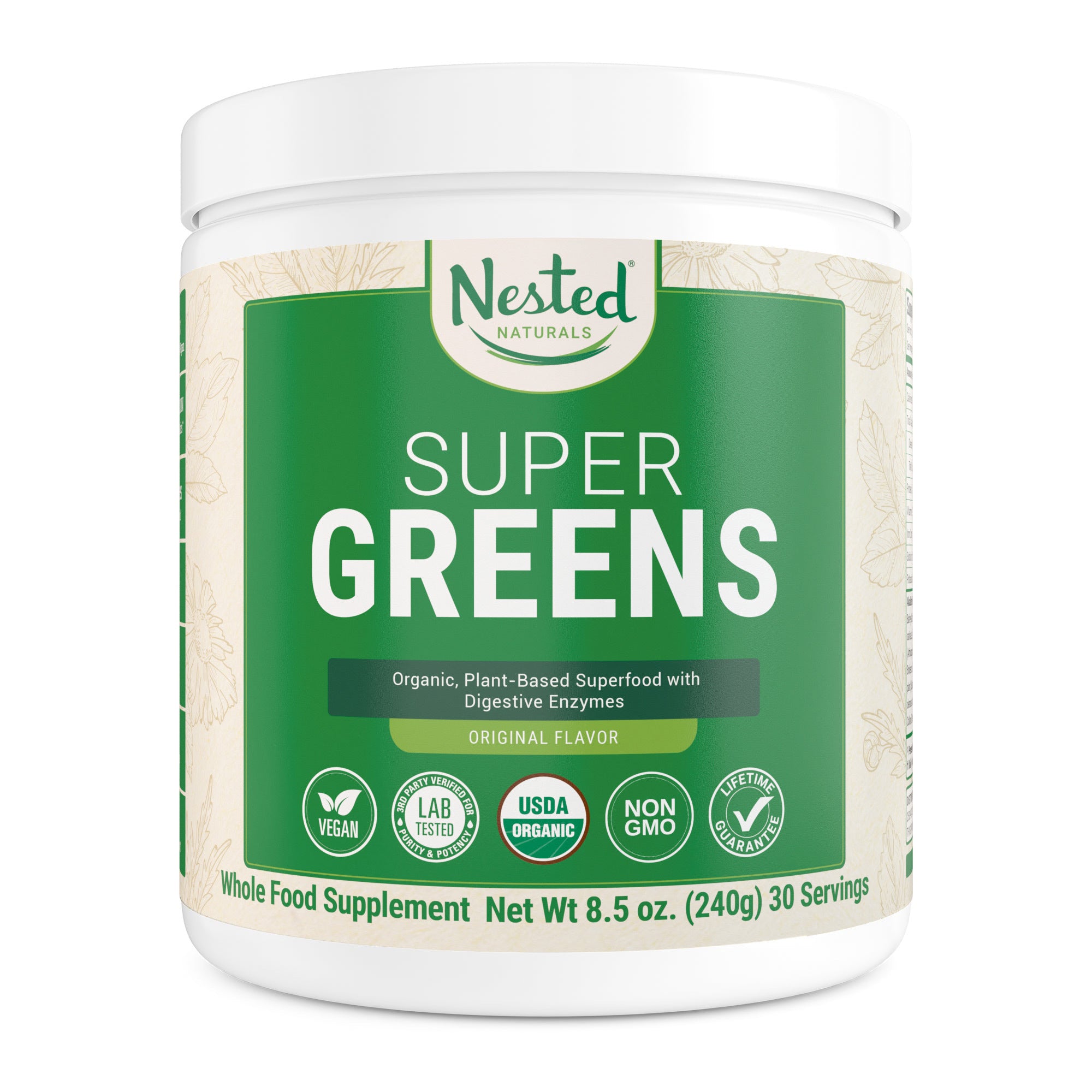 super greens by nested naturals