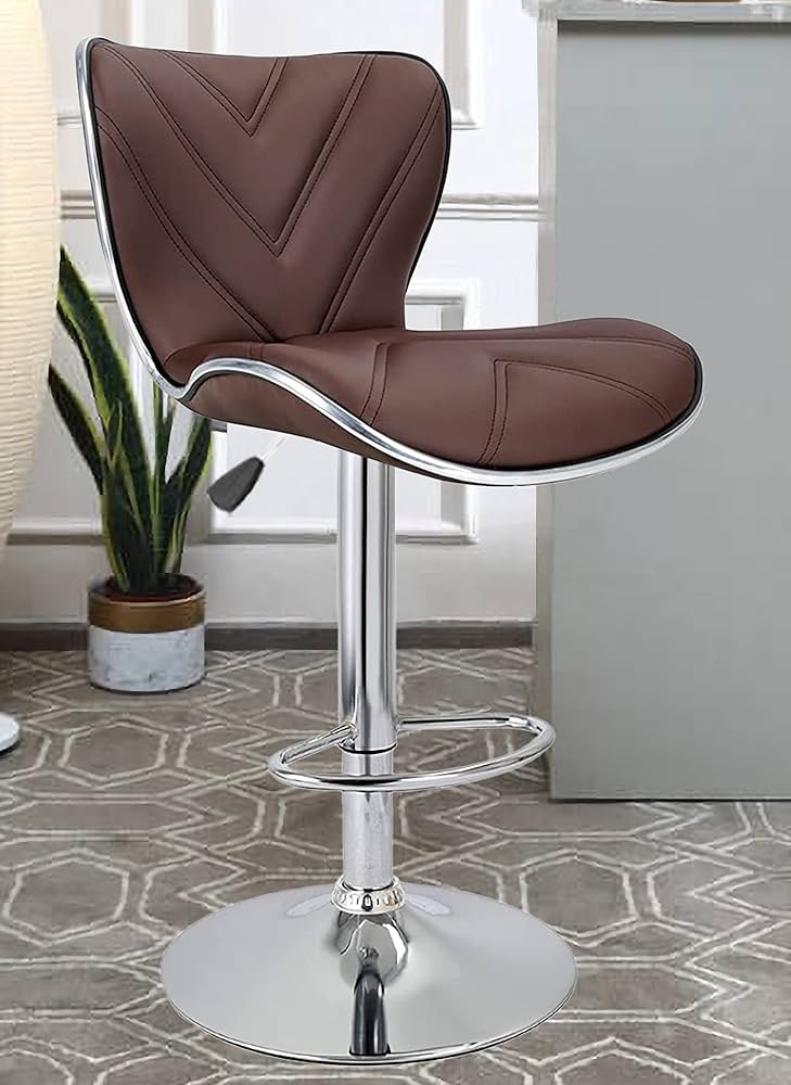 adjustable counter stool with back