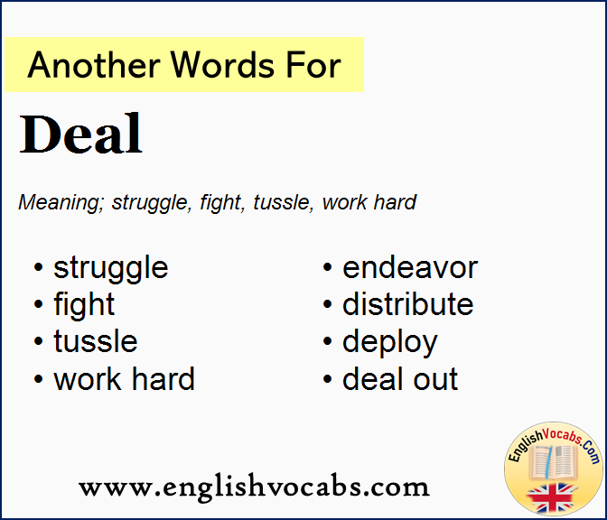 another word for deal