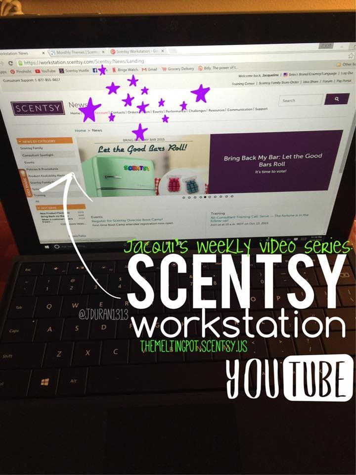 www.scentsy.com workstation