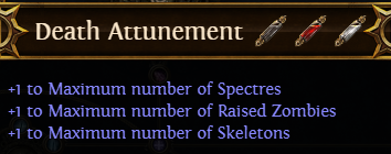 poe death attunement anoint