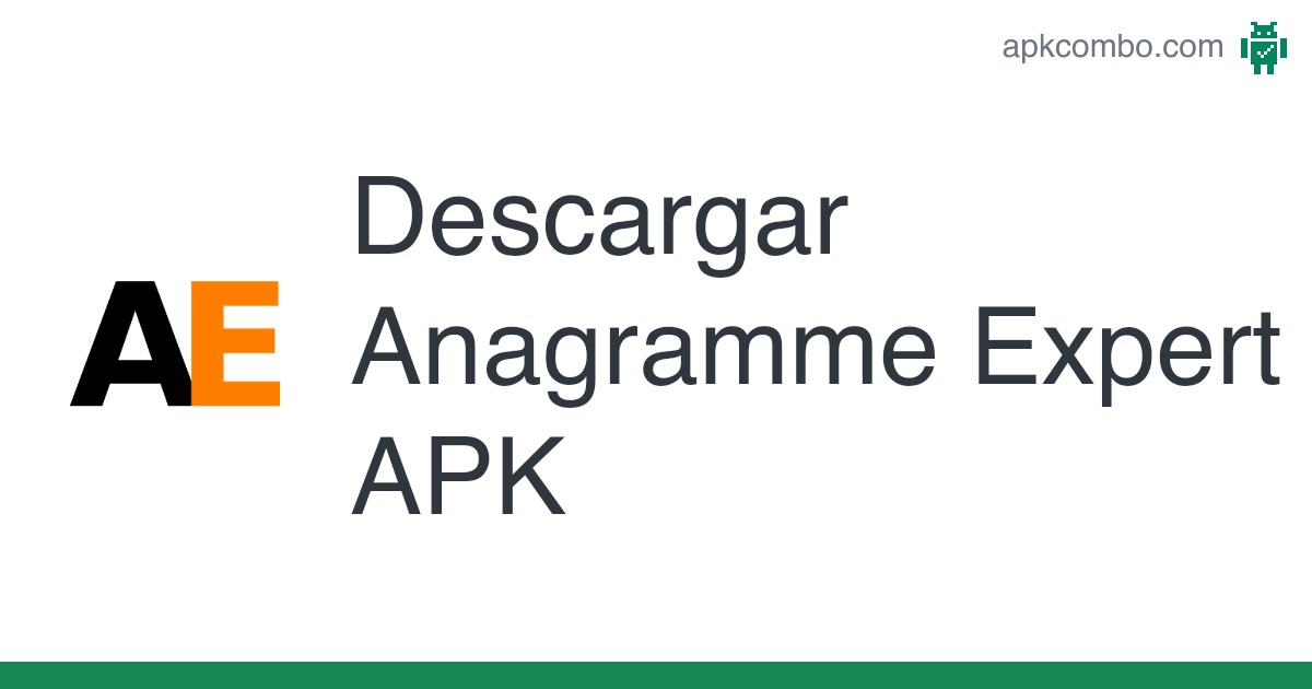 anagramme expert