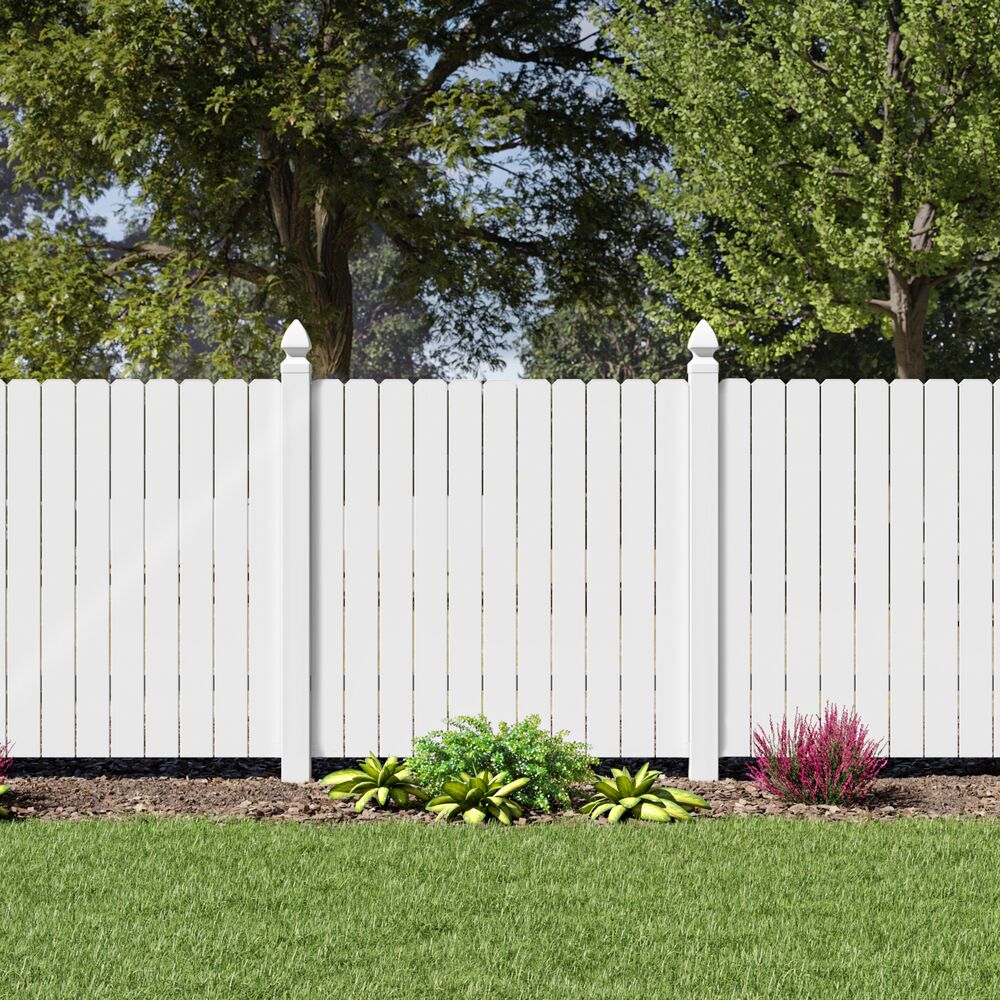 lowes vinyl fence