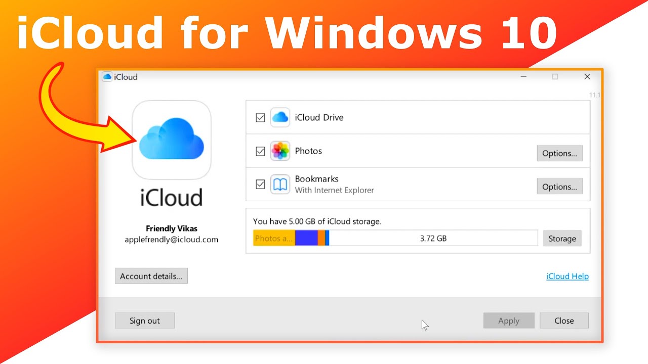 download icloud windows