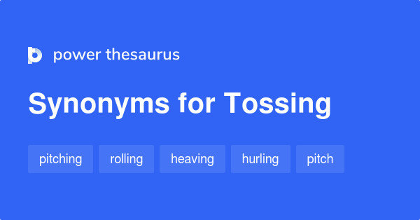 synonyms for toss