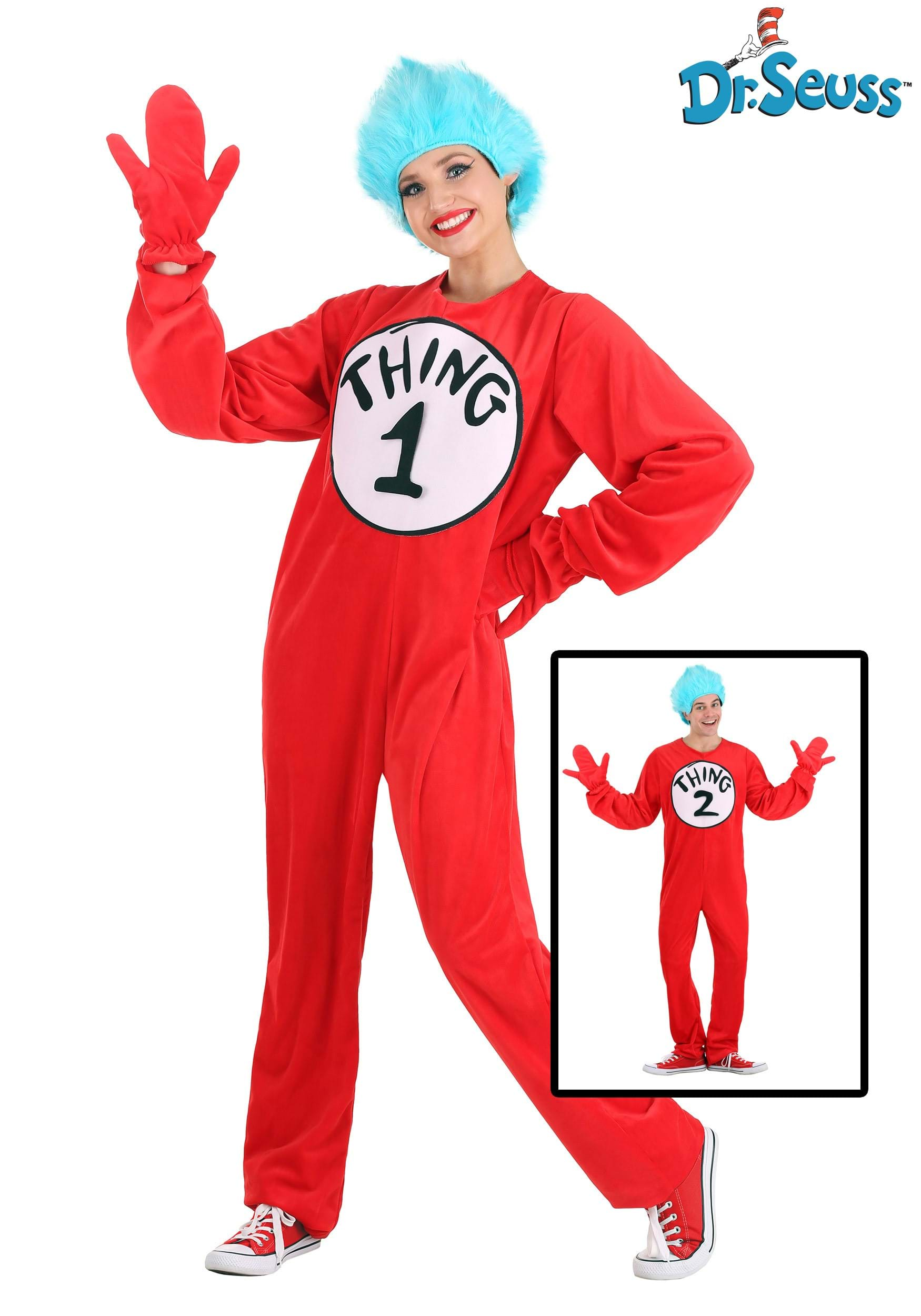 thing 1 thing 2 halloween costumes