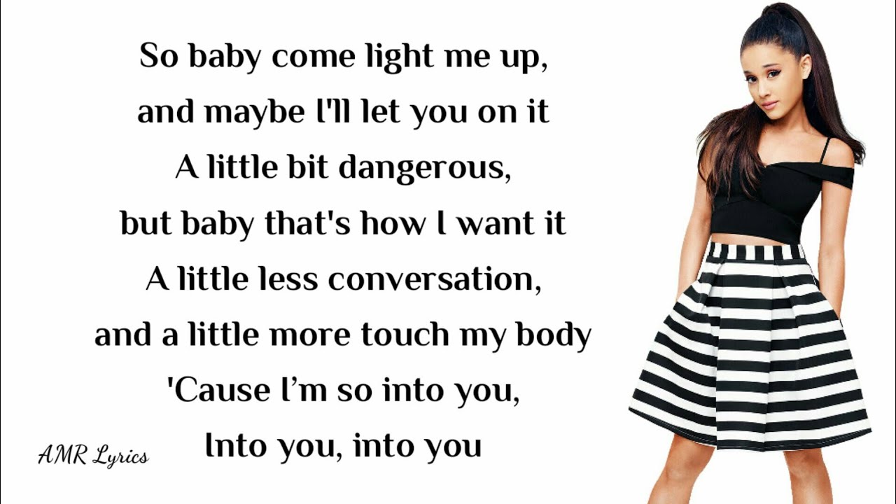 ariana grande into you songtext