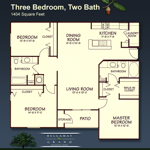 3 bedroom apartment for rent