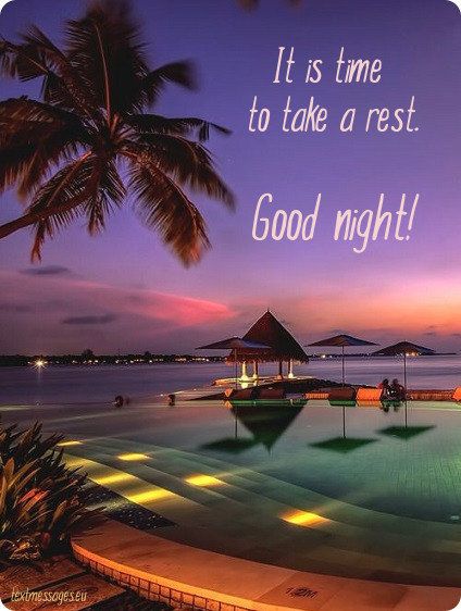 good night words images
