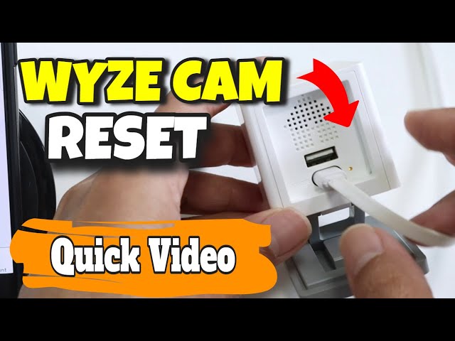 how to power cycle wyze cam