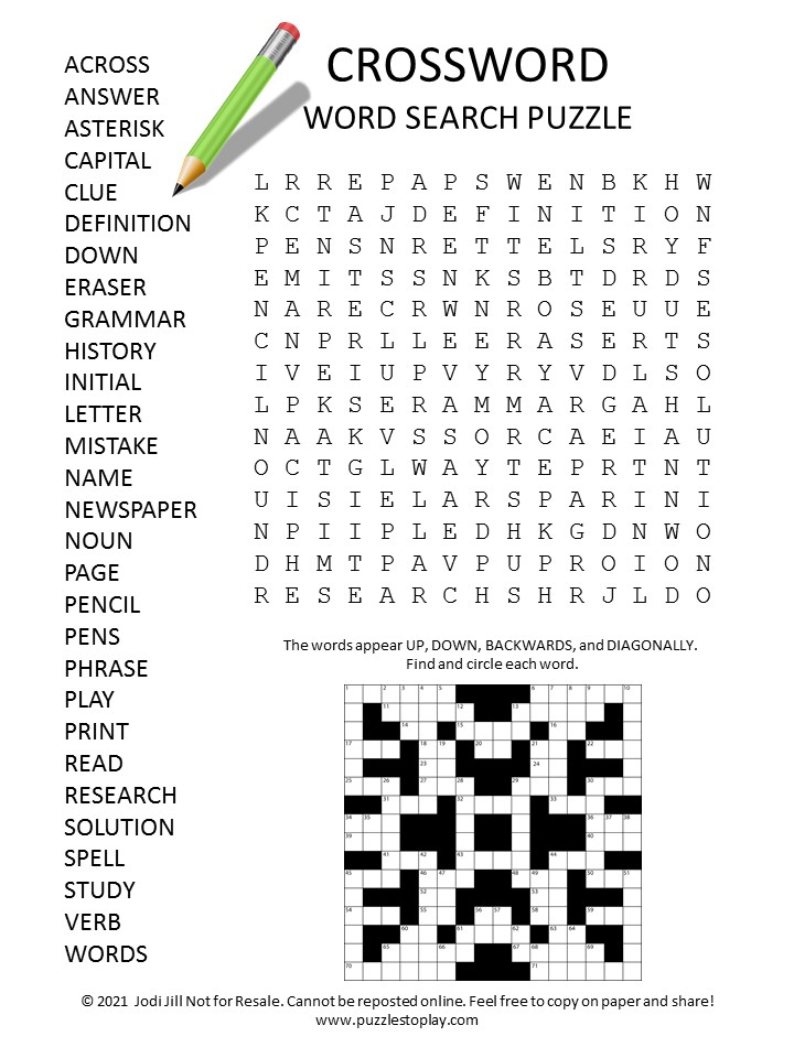 wordy crossword clue