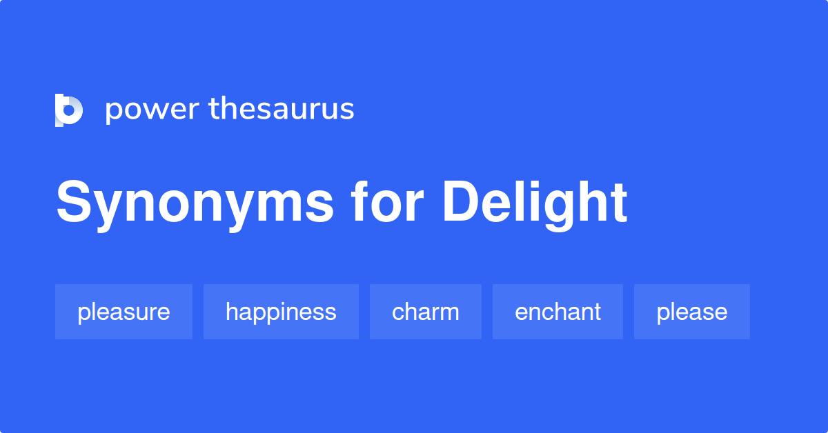 delight synonym