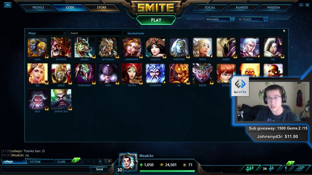 mid smite