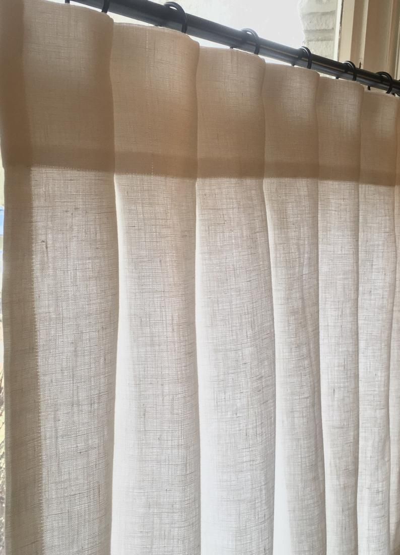 inverted pleat curtains