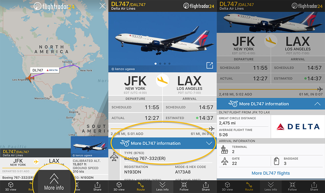 flight radar arrivals