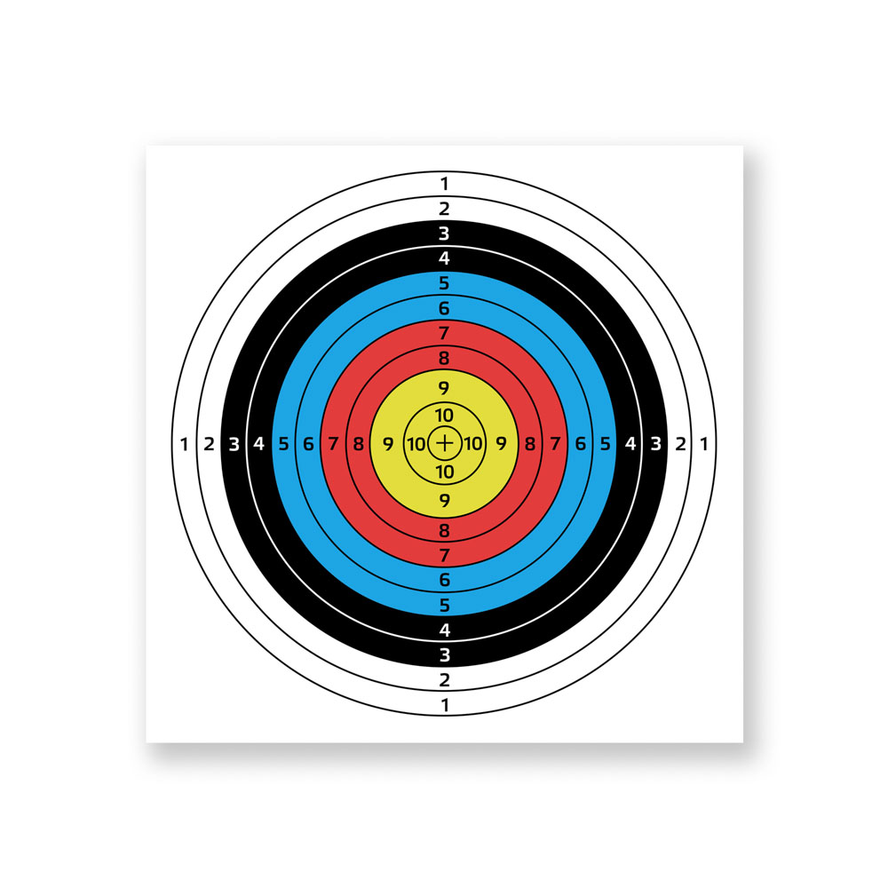 archery target board