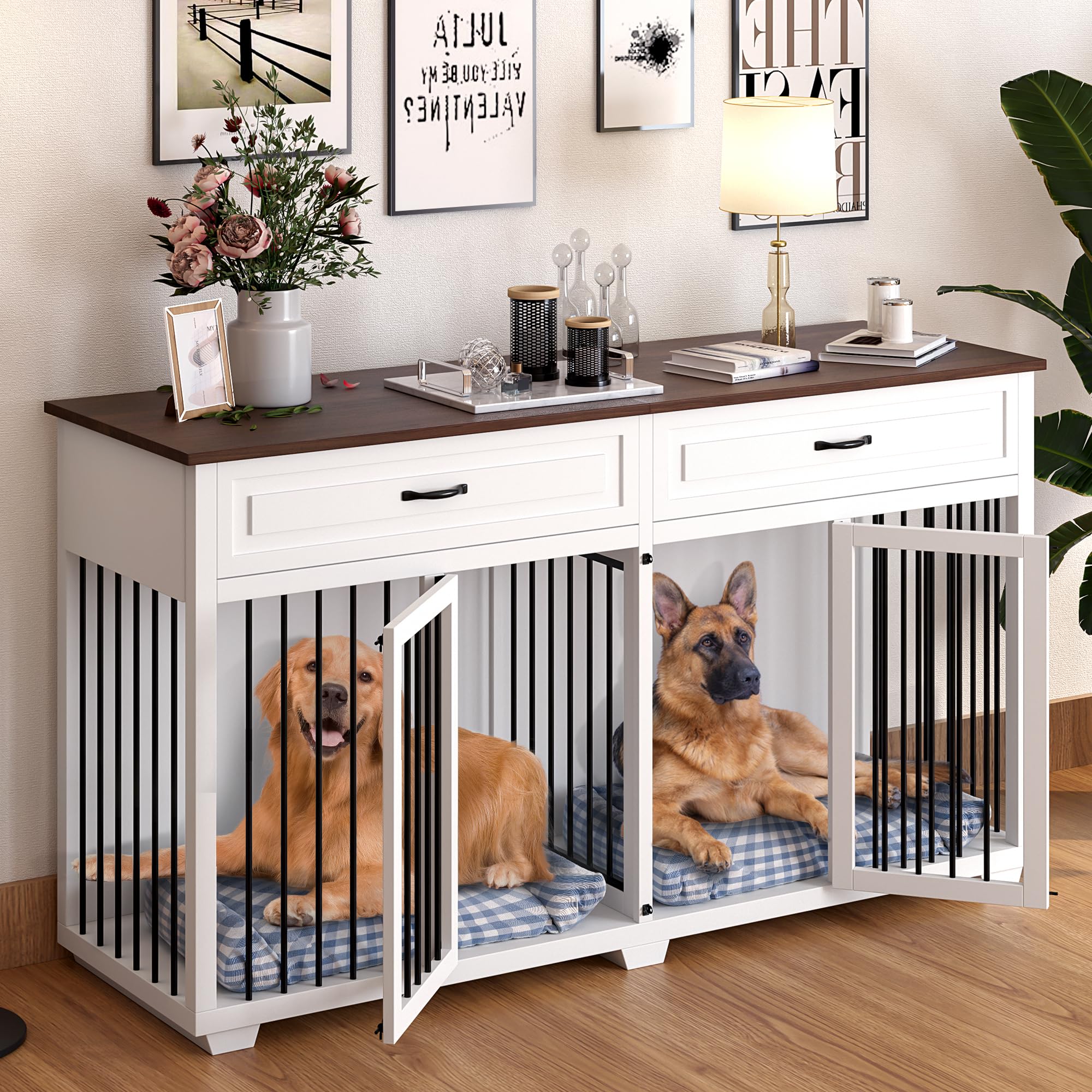 furniture dog kennel