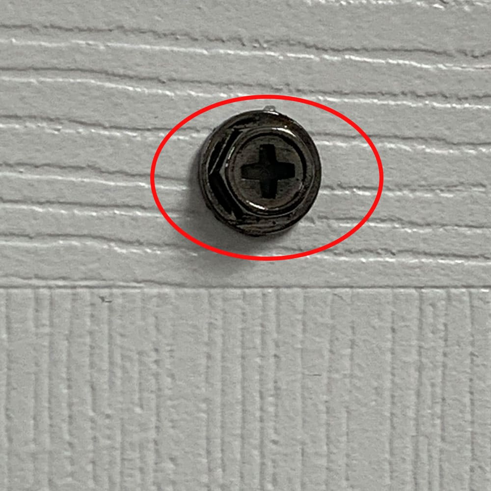 hidden camera screws