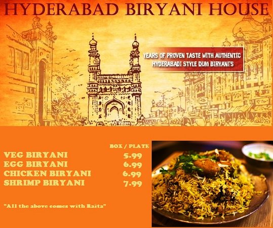 biryani house hyderabad