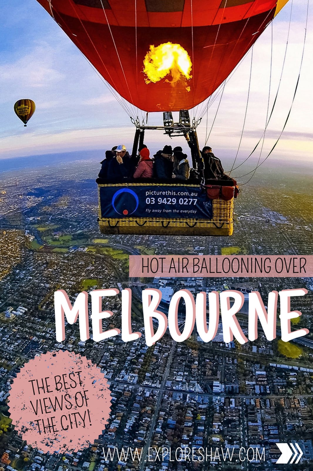 hot air balloon melbourne cheap