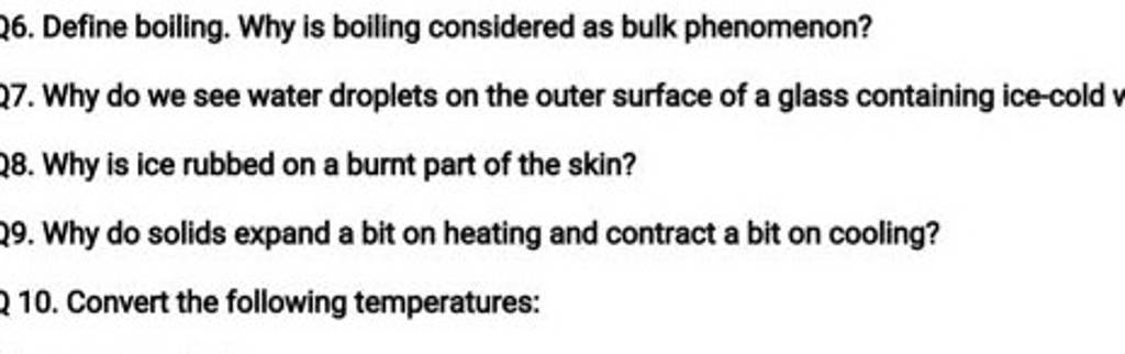 boiling is a bulk phenomenon true or false