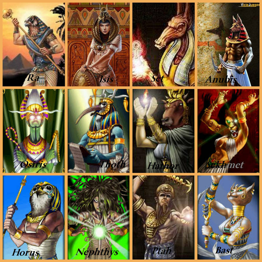 age of mythology egyptian gods