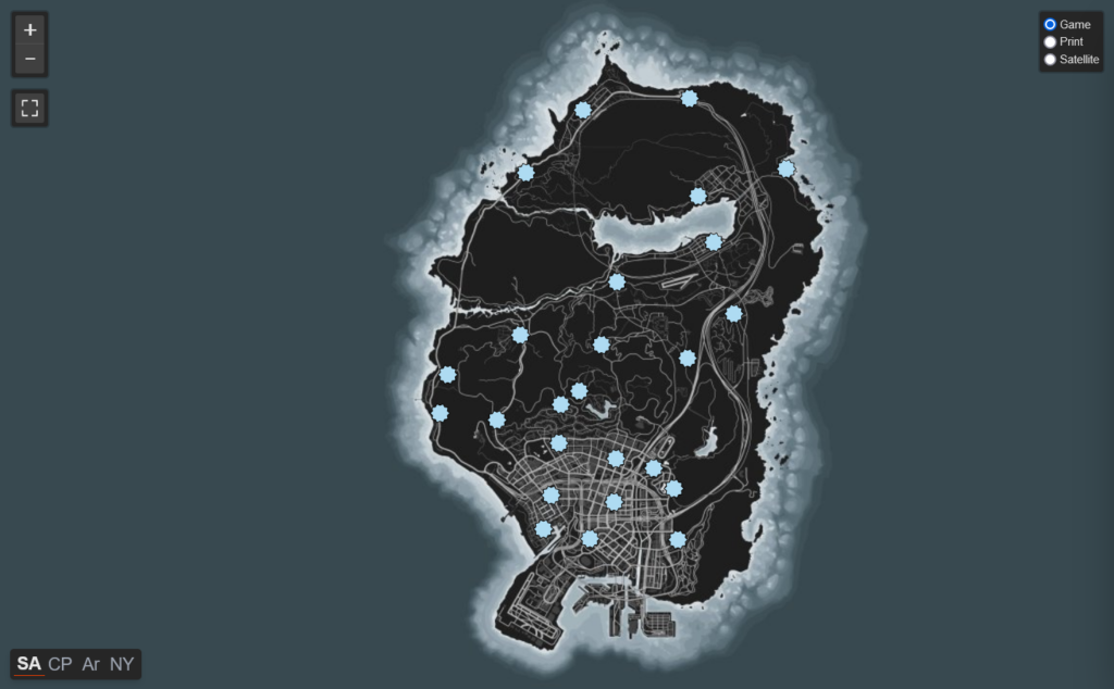 gta5 snowmen locations