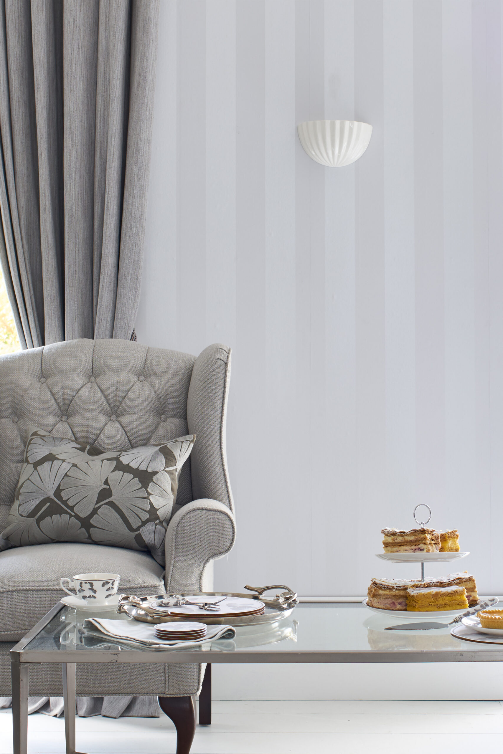 laura ashley stripe wallpaper