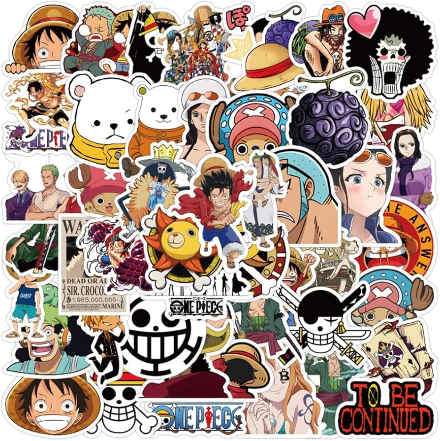 one piece stickers