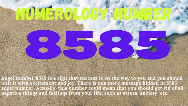 8585 angel number meaning